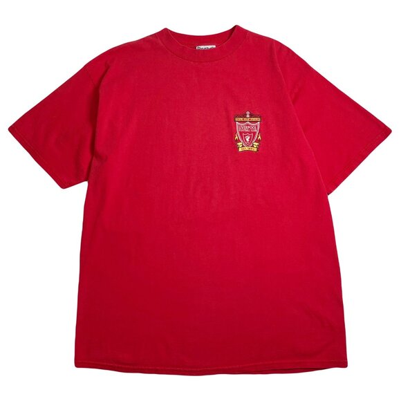 90s Reebok Liverpool FC Mini Logo Tee XL - Picture 1 of 9
